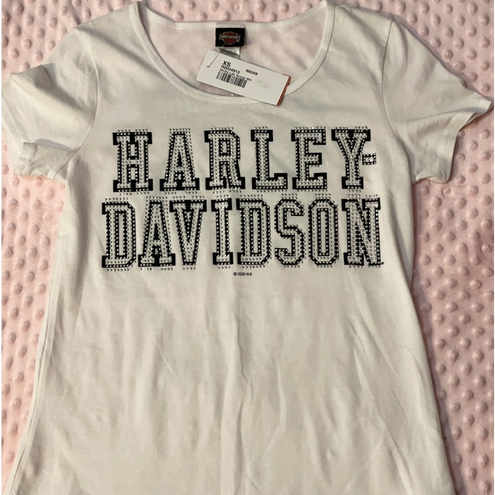 Harley Davidson (Scottsdale, Arizona) XS white shirt